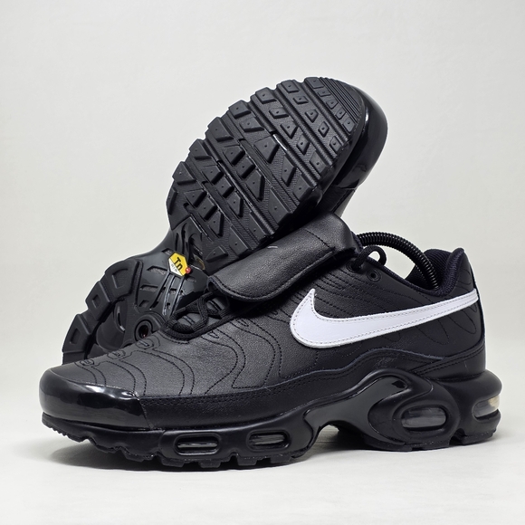 Nike Air Max Plus Tiempo Black White HF0074-001 Wmns Size